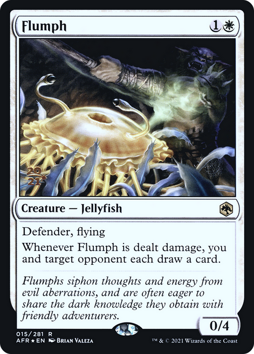 Flumph (PRE-015) [Adventures in the Forgotten Realms Promos] Foil MTG Single Wizards of the Coast