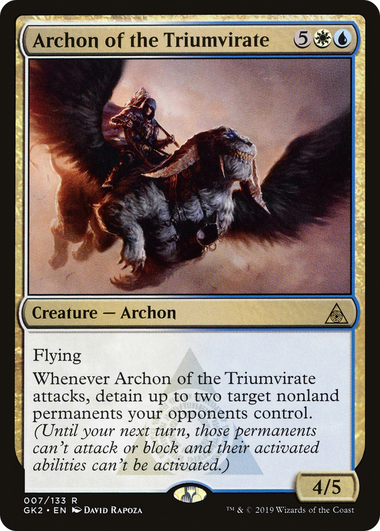 Archon of the Triumvirate (GK2-007) [Misc] RNA Guild Kit MTG Single Wizards of the Coast