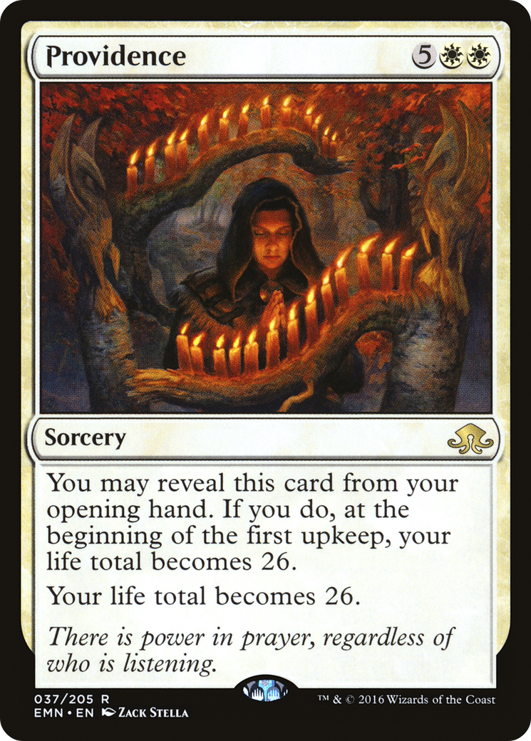 Providence (EMN-037) [Eldritch Moon] Foil MTG Single Wizards of the Coast