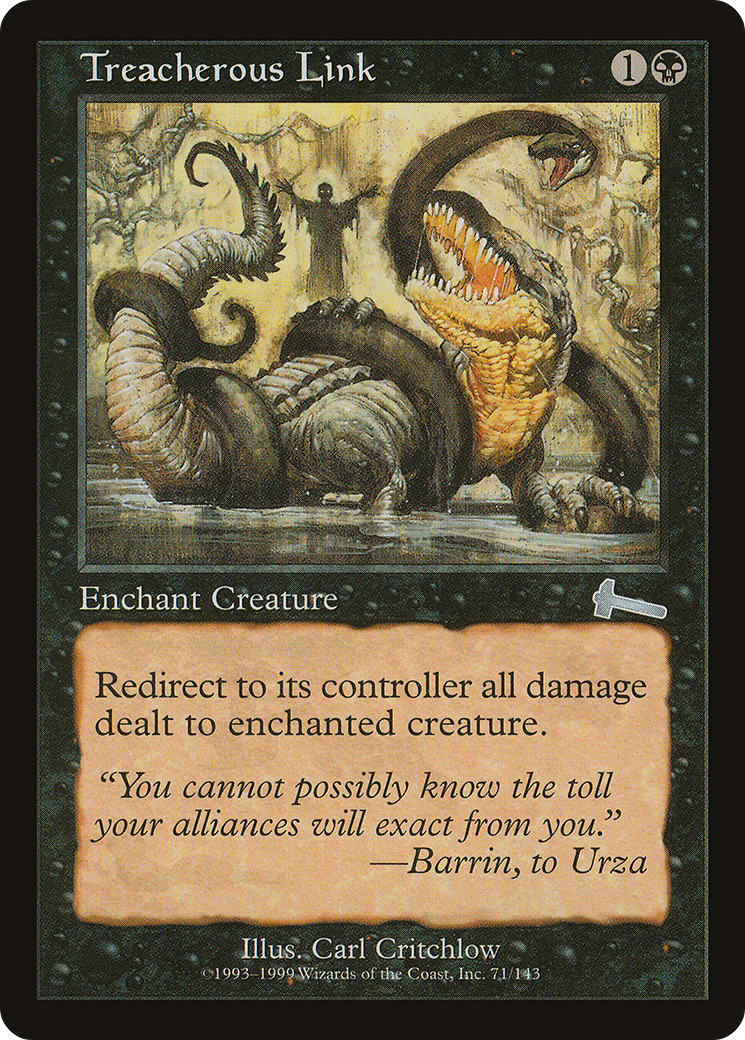 Treacherous Link (ULG-071) [Urza's Legacy] Foil MTG Single Wizards of the Coast