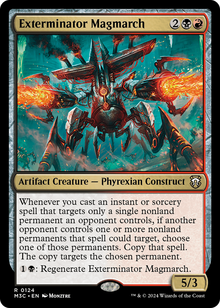 Exterminator Magmarch (M3C-124) [Modern Horizons 3 Commander] MTG Single Wizards of the Coast