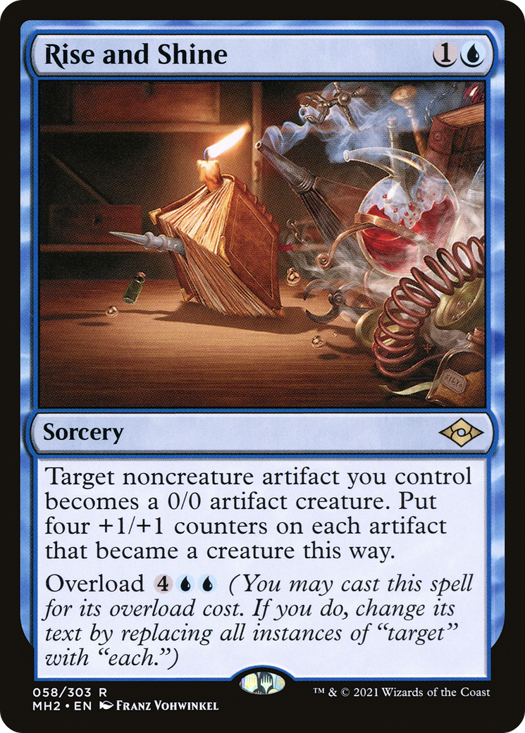Rise and Shine (MH2-058) [Modern Horizons 2] Foil MTG Single Modern Horizons 2