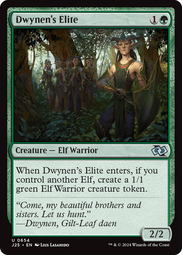 Dwynen's Elite (J25-654) [Foundations Jumpstart] MTG Single Wizards of the Coast