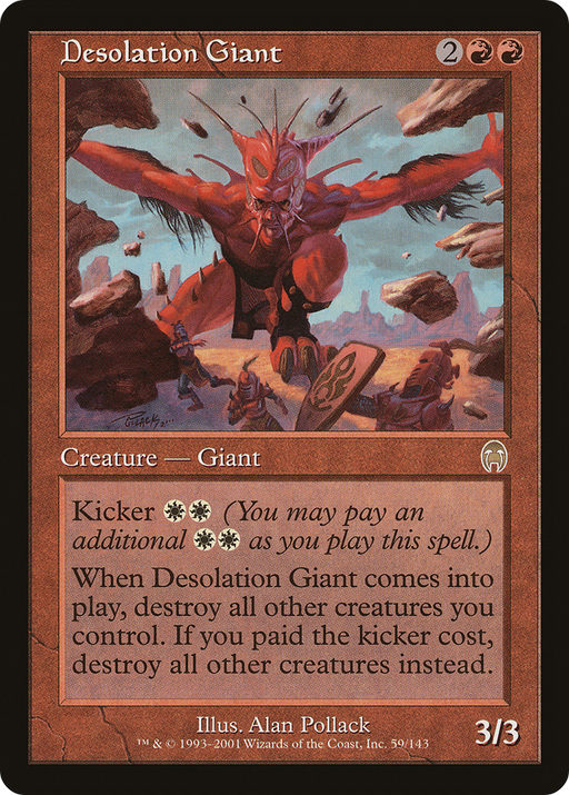 Desolation Giant (APC-059) [Apocalypse] MTG Single Wizards of the Coast