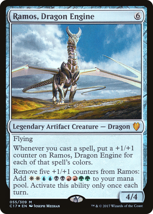 Ramos, Dragon Engine (C17-055) [Commander 2017] Foil MTG Single Wizards of the Coast