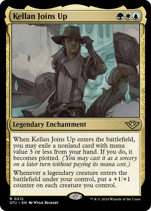 Kellan Joins Up (OTJ-212) [Outlaws of Thunder Junction] Foil MTG Single Wizards of the Coast