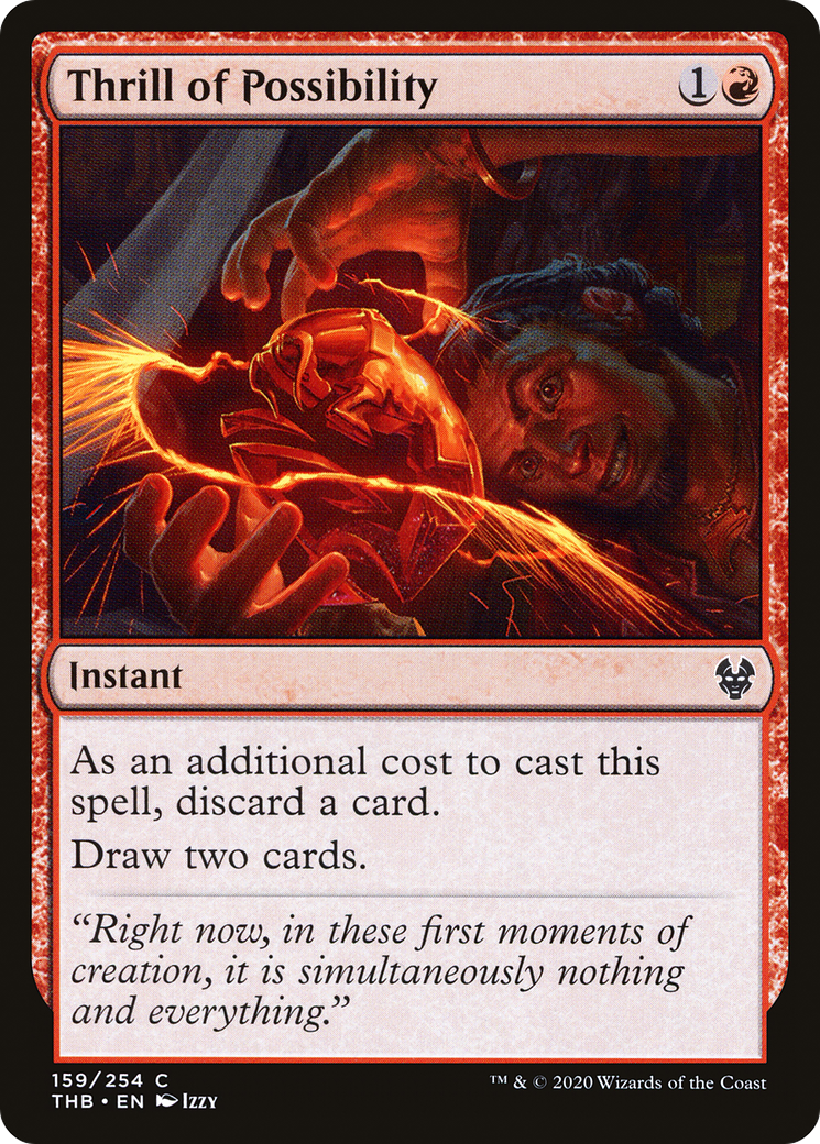 Thrill of Possibility (THB-159) [Theros Beyond Death] MTG Single Wizards of the Coast