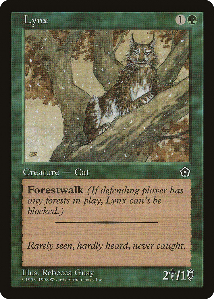 Lynx (P02-132) [Misc] Portal Second Age MTG Single Wizards of the Coast