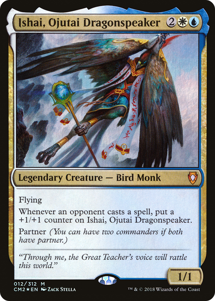 Ishai, Ojutai Dragonspeaker (CM2-012) [Commander Anthology Volume II] Foil MTG Single Wizards of the Coast
