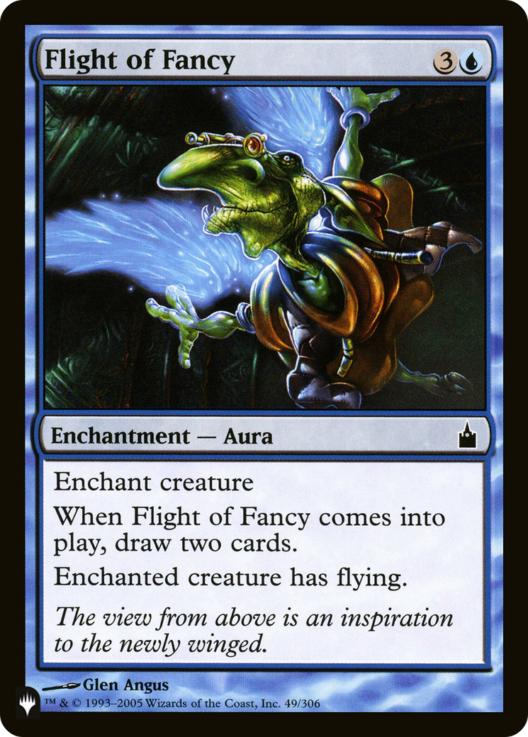Flight of Fancy (LIST-RAV-49) [Mystery Booster] The List MTG Single Wizards of the Coast