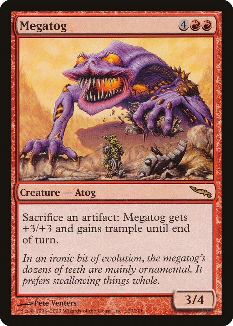 Megatog (MRD-100) [Mirrodin] MTG Single Wizards of the Coast