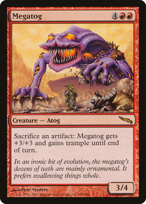 Megatog (MRD-100) [Mirrodin] MTG Single Wizards of the Coast