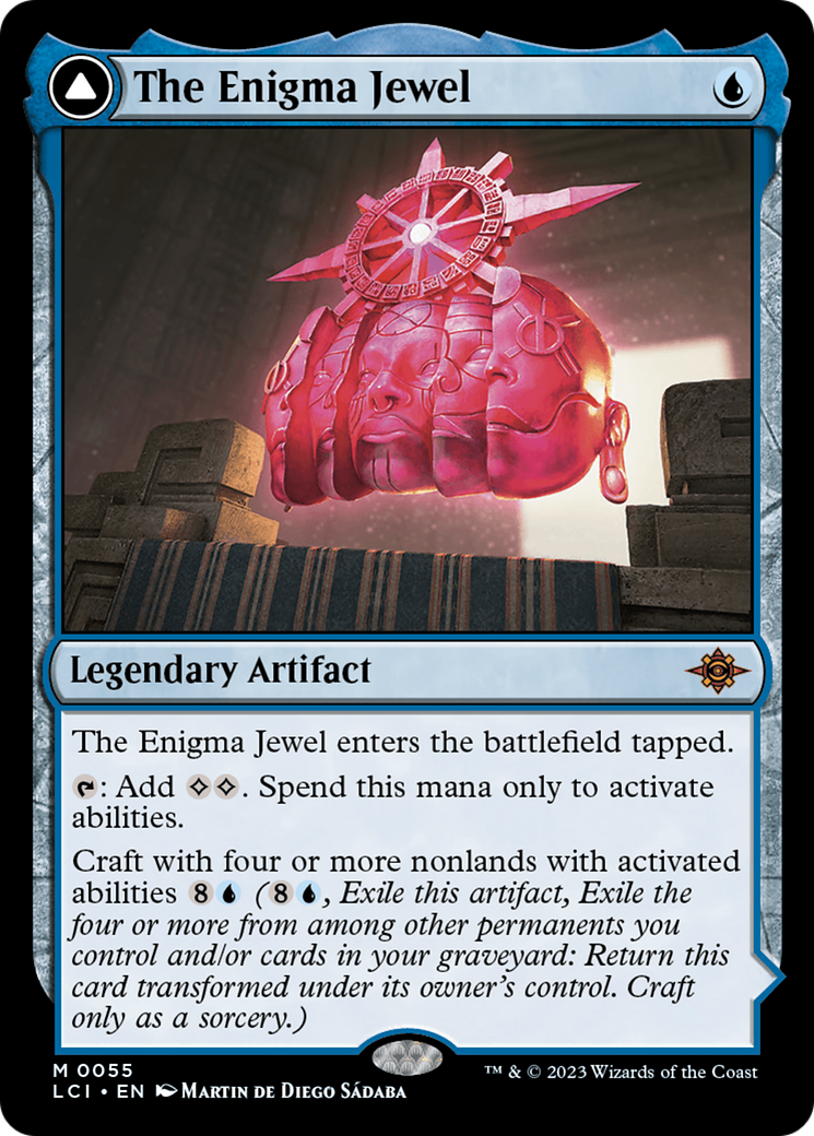 The Enigma Jewel (LCI-055) [The Lost Caverns of Ixalan] Foil MTG Single Wizards of the Coast