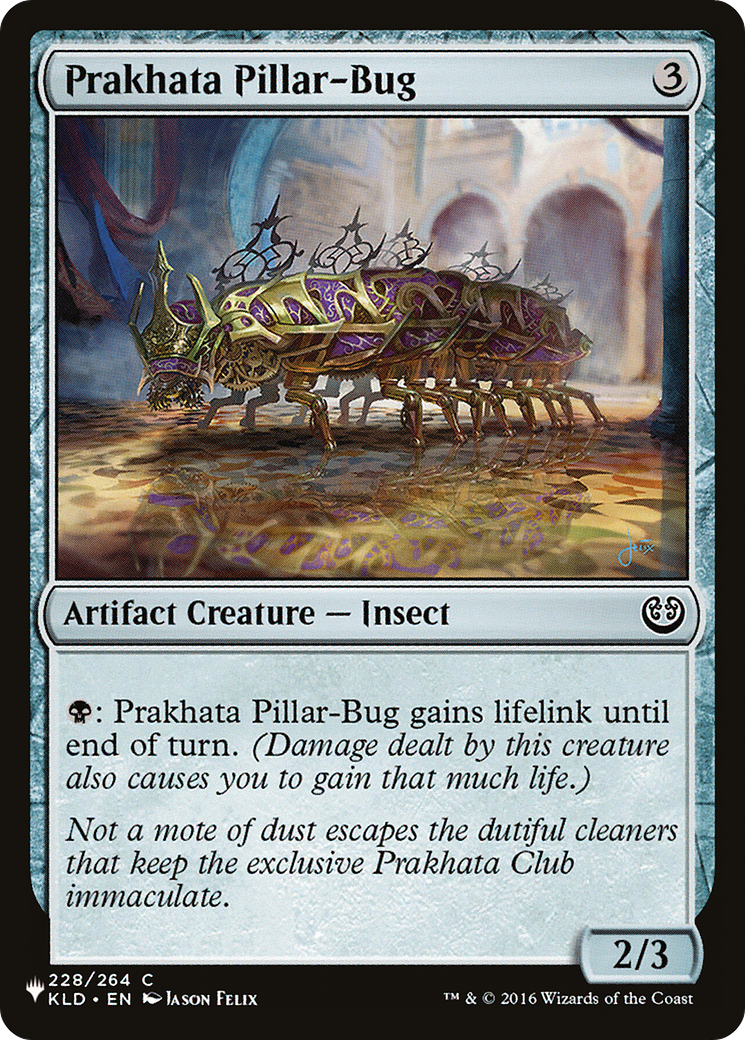 Prakhata Pillar-Bug (LIST-KLD-228) [Mystery Booster] The List MTG Single Wizards of the Coast