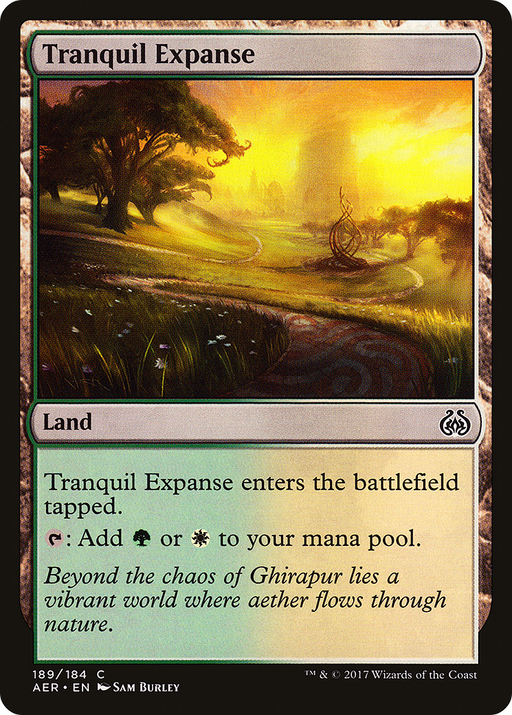 Tranquil Expanse (AER-189) [Aether Revolt] MTG Single Wizards of the Coast