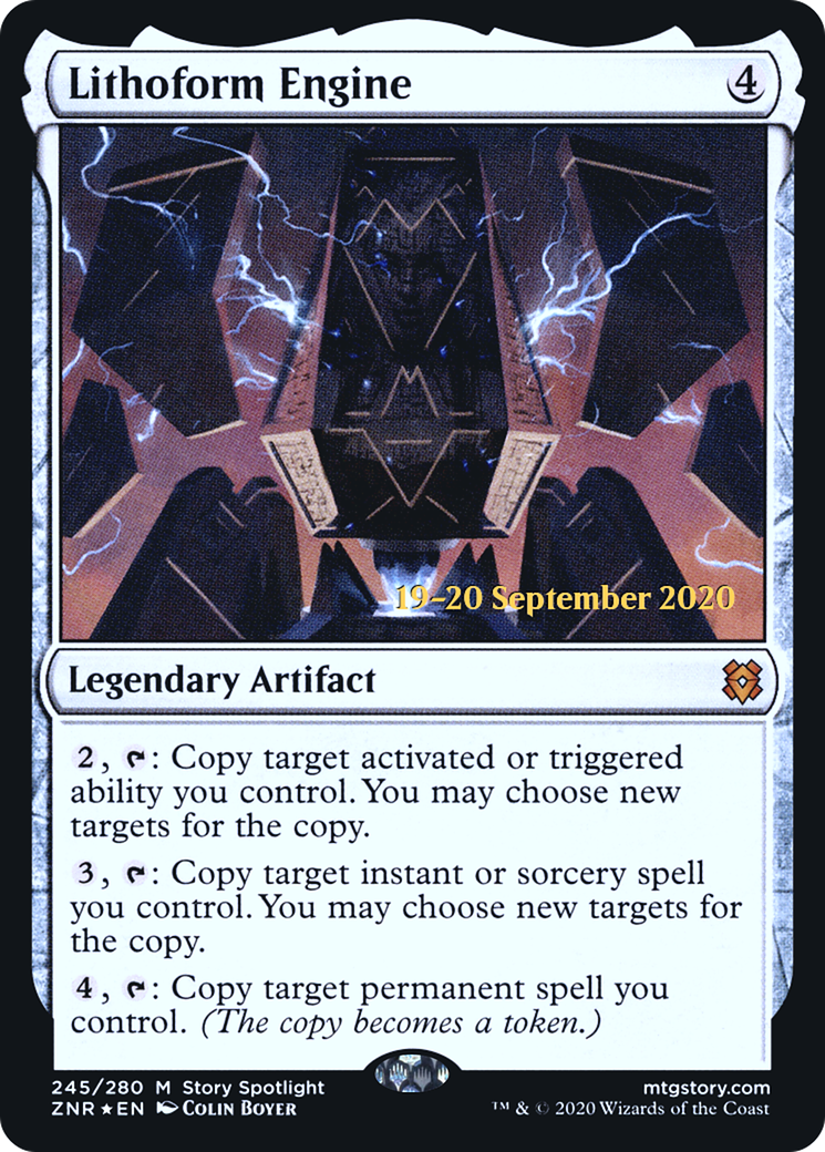 Lithoform Engine (PRE-245) [Zendikar Rising Promos] Foil MTG Single Wizards of the Coast