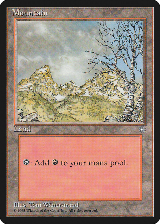 Mountain (ICE-377) [Ice Age] MTG Single Wizards of the Coast