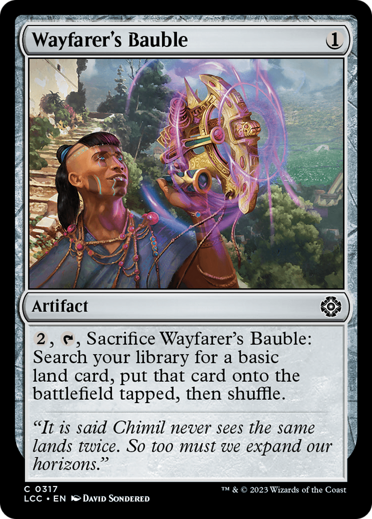 Wayfarer's Bauble (LCC-317) [The Lost Caverns of Ixalan Commander] MTG Single Wizards of the Coast