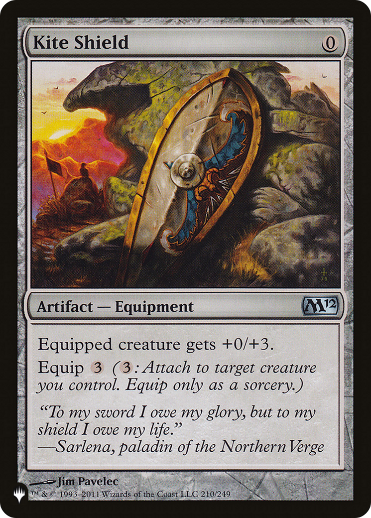 Kite Shield (LIST-M12-210) [Mystery Booster] The List MTG Single Wizards of the Coast