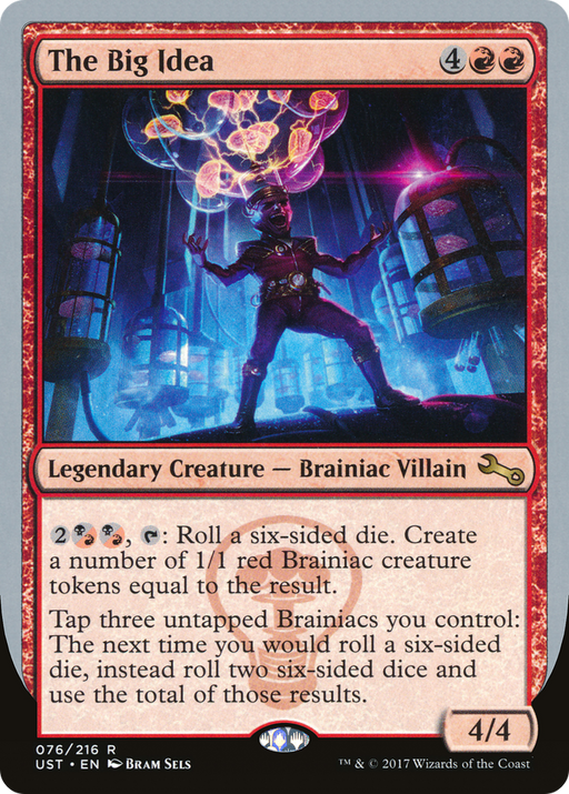 The Big Idea (UST-076) [Unstable] Foil MTG Single Wizards of the Coast