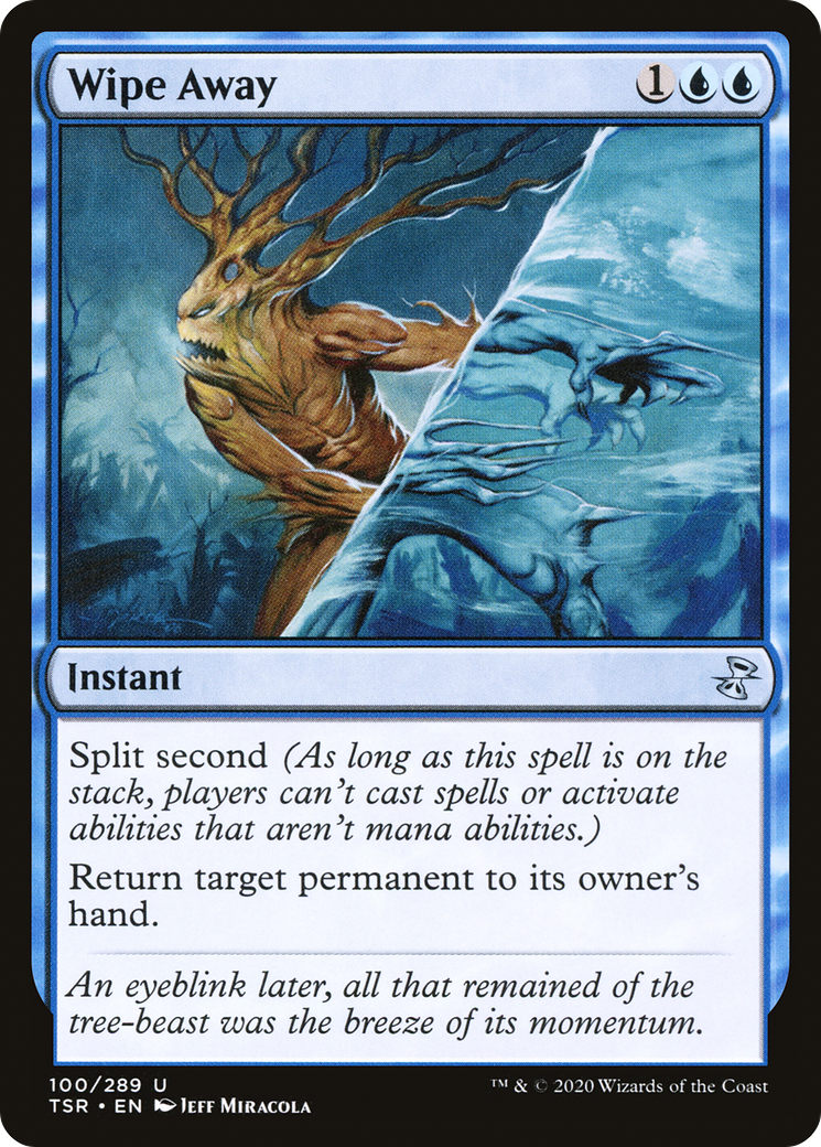 Wipe Away (TSR-100) [Time Spiral Remastered] MTG Single Wizards of the Coast