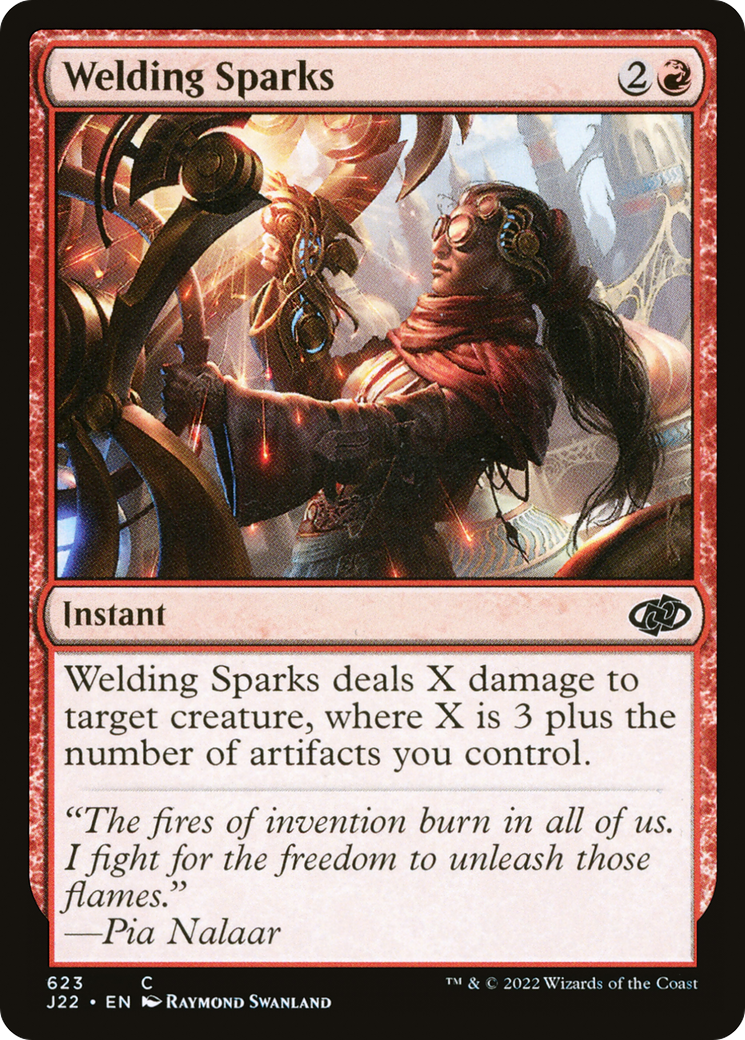 Welding Sparks (J22-623) [Jumpstart 2022] MTG Single Wizards of the Coast