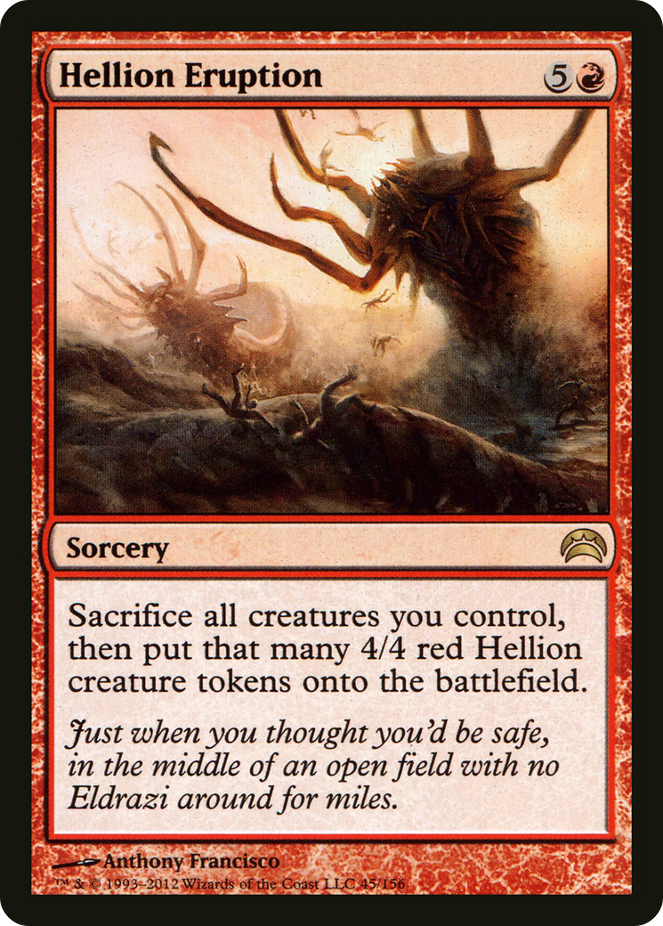 Hellion Eruption (PC2-045) [Misc] Planechase 2012 Foil MTG Single Wizards of the Coast