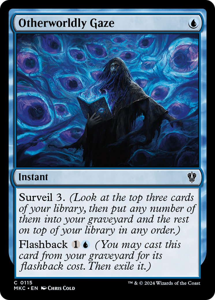 Otherworldly Gaze (MKC-115) [Murders at Karlov Manor Commander] MTG Single Wizards of the Coast