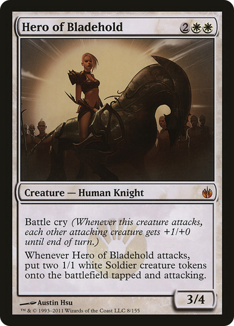 Hero of Bladehold (P11-008) [Misc] Magic Player Rewards 2011 MTG Single Wizards of the Coast