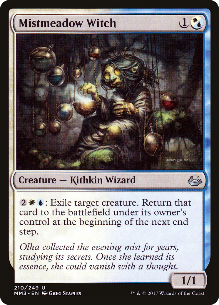 Mistmeadow Witch (MM3-210) [Modern Masters 2017] Foil MTG Single Modern Masters 2017