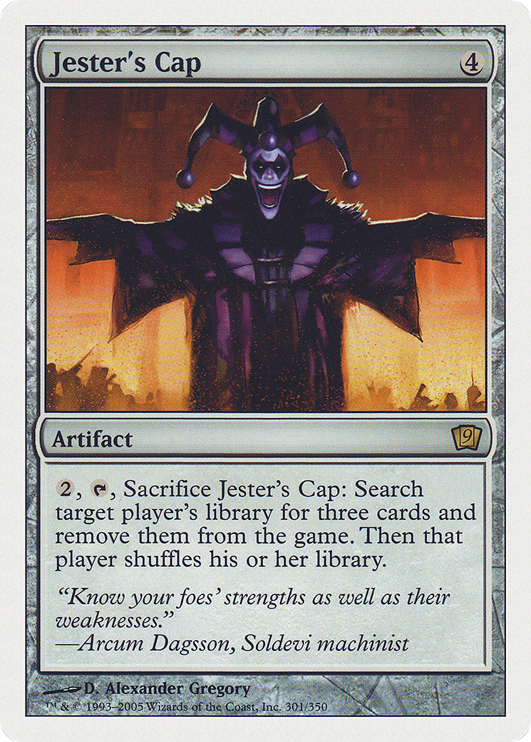 Jester's Cap (9ED-301) [9th Edition] Foil MTG Single Wizards of the Coast