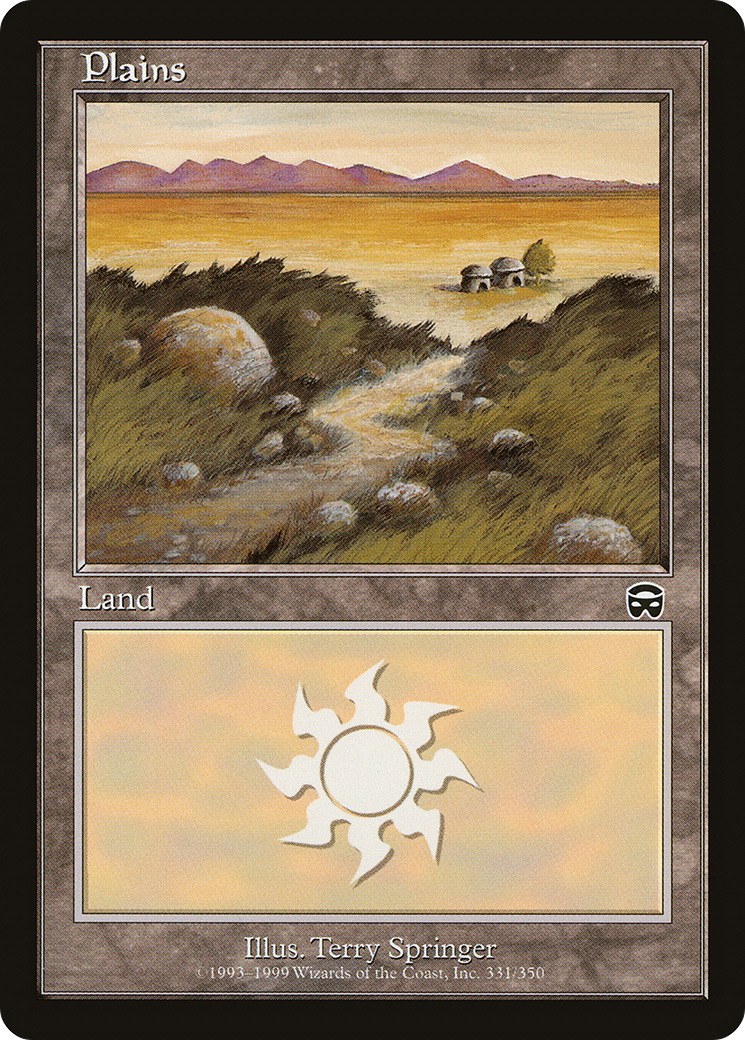 Plains (MMQ-331) [Mercadian Masques] Foil MTG Single Wizards of the Coast