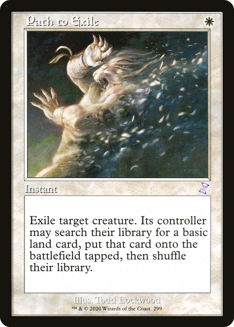 Path to Exile (TSR-299) [Time Spiral Remastered] MTG Single Wizards of the Coast