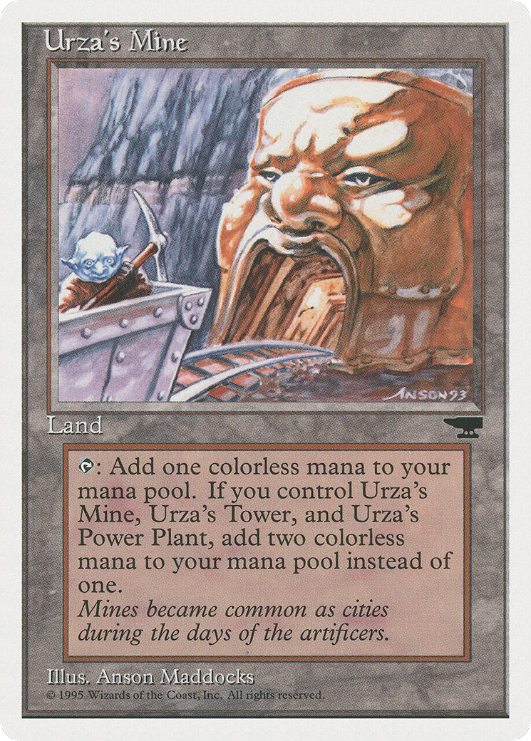 Urza's Mine (Mouth) (CHR-) [Chronicles] MTG Single Wizards of the Coast