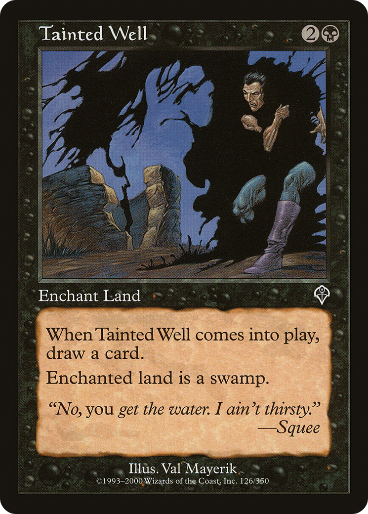 Tainted Well (INV-126) [Invasion] MTG Single Wizards of the Coast