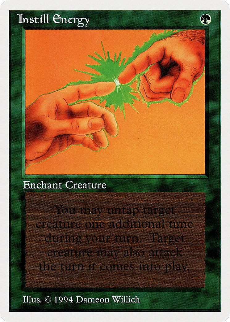 Instill Energy (SUM-203) [Misc] Summer Magic / Edgar MTG Single Wizards of the Coast