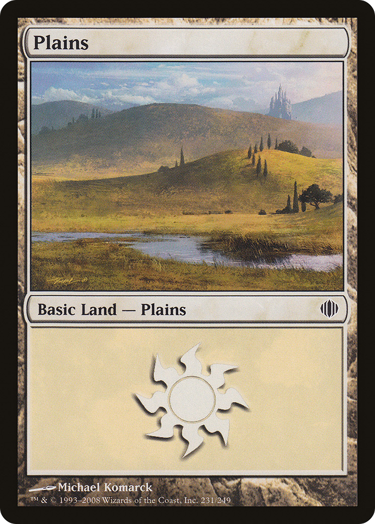 Plains (ALA-231) [Shards of Alara] Foil MTG Single Wizards of the Coast