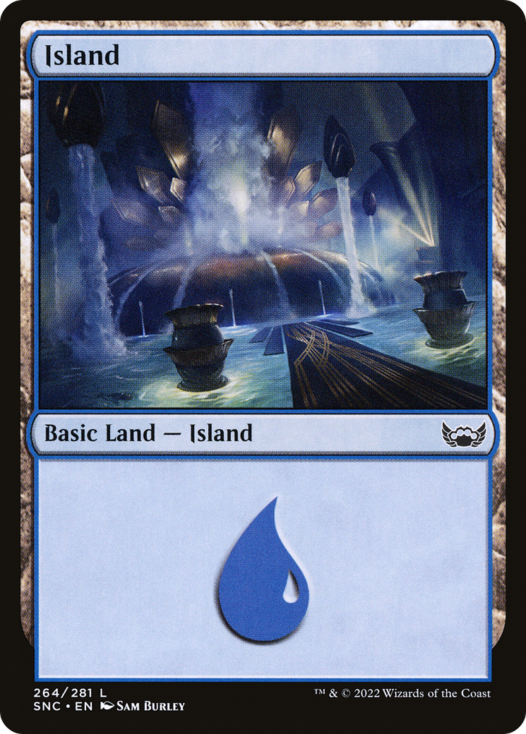 Island (264) (SNC-264) [Streets of New Capenna] MTG Single Wizards of the Coast