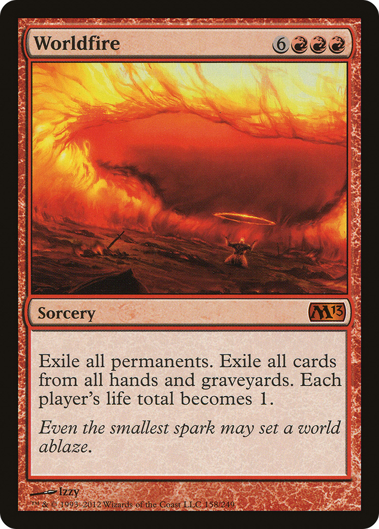 Worldfire (M13-158) [Magic 2013] Foil MTG Single Wizards of the Coast