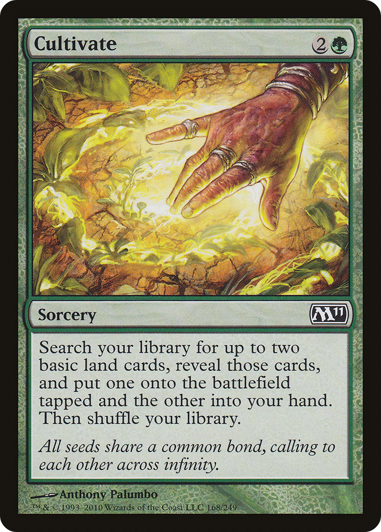 Cultivate (M11-168) [Magic 2011] MTG Single Wizards of the Coast