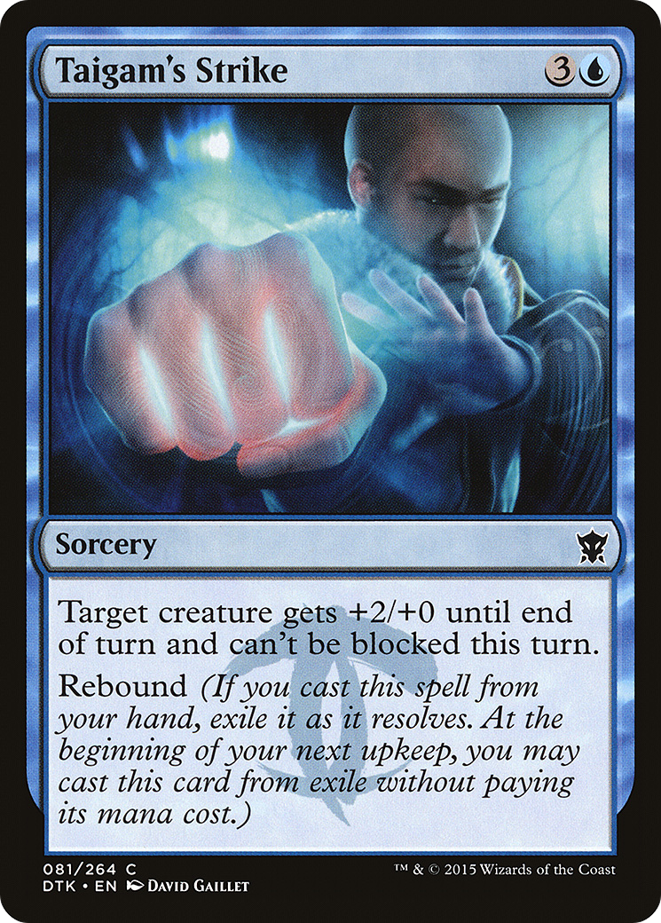 Taigam's Strike (DTK-081) [Dragons of Tarkir] MTG Single Wizards of the Coast