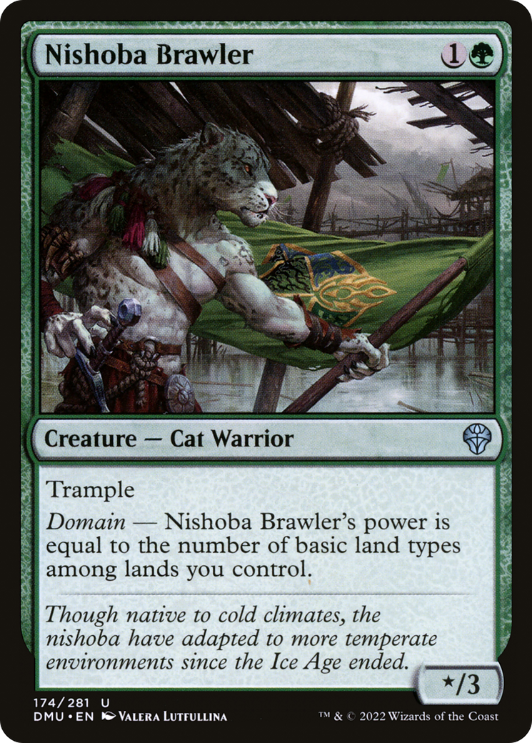 Nishoba Brawler (DMU-174) [Dominaria United] MTG Single Wizards of the Coast