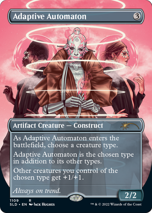 Adaptive Automaton (SLD-1109) [Secret Lair] Drop (Borderless) Foil MTG Single Wizards of the Coast