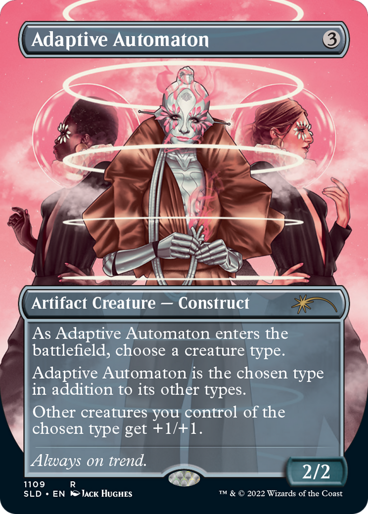 Adaptive Automaton (SLD-1109) [Secret Lair] Drop (Borderless) Foil MTG Single Wizards of the Coast