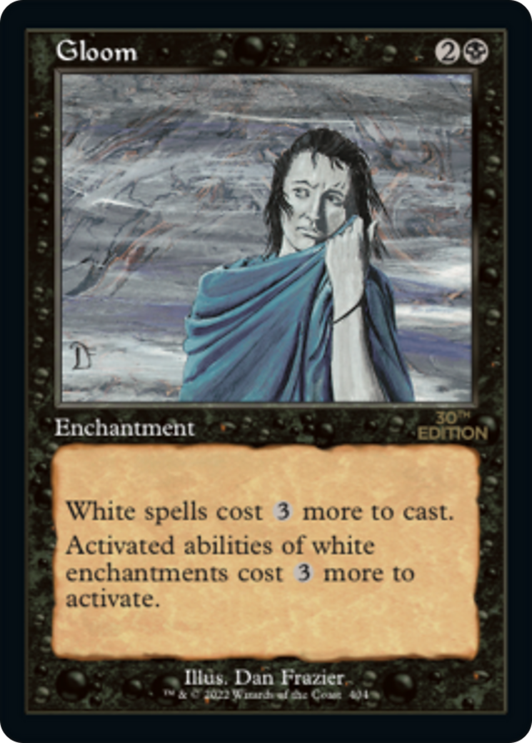 Gloom (30A-404) [30th Anniversary Edition] MTG Single Wizards of the Coast