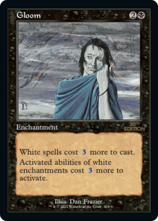 Gloom (30A-404) [30th Anniversary Edition] MTG Single Wizards of the Coast