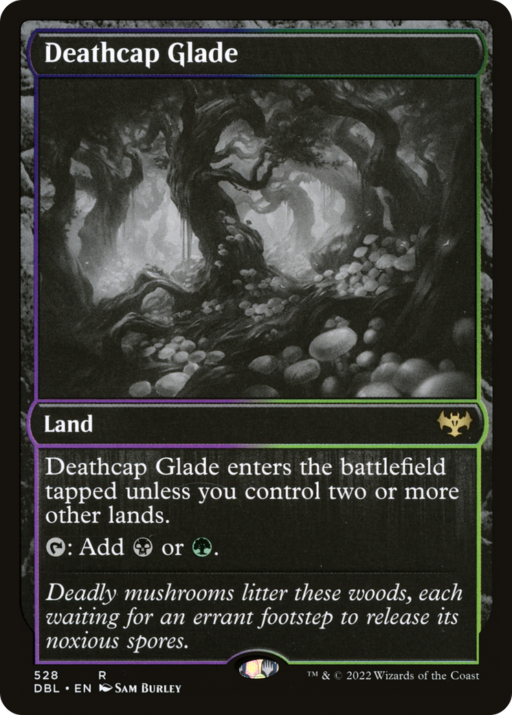 Deathcap Glade (DBL-528) [Innistrad: Double Feature] Foil MTG Single Wizards of the Coast
