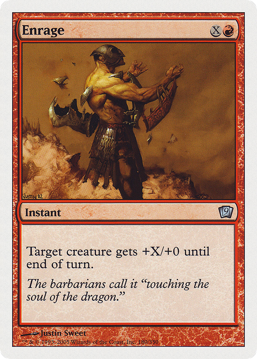 Enrage (9ED-180) [9th Edition] MTG Single Wizards of the Coast