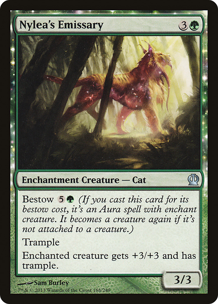 Nylea's Emissary (THS-168) [Theros] MTG Single Wizards of the Coast