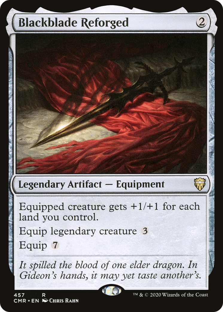 Blackblade Reforged (CMR-457) [Commander Legends] MTG Single Wizards of the Coast